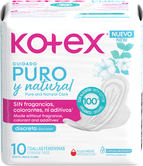  Kotex Puro y Natural